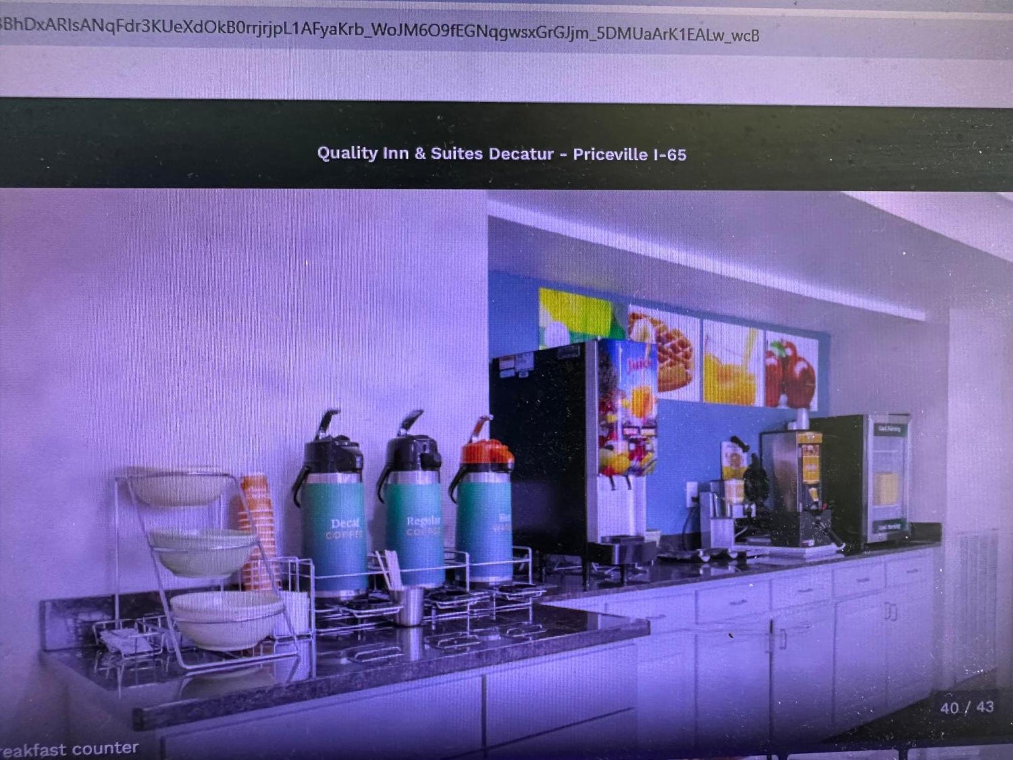 Quality Inn & Suites Decatur Priceville I-65 Esterno foto